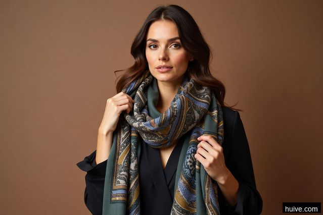 Elevating Comfort Through Fashion: Embracing Plush Materials and Exquisite Designs with Huive.com Scarves